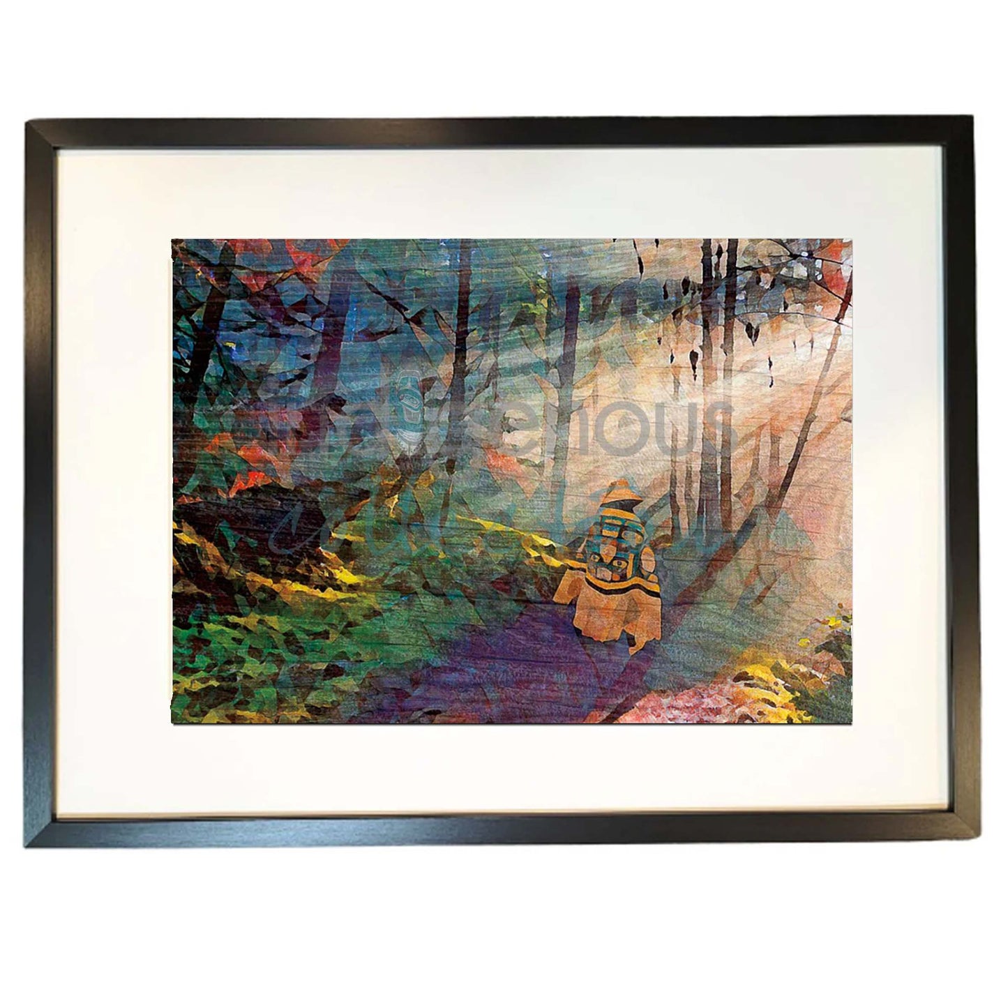 Kwagu’ Into the Mist - small, medium and large wall art - Artist Heidi Henderson