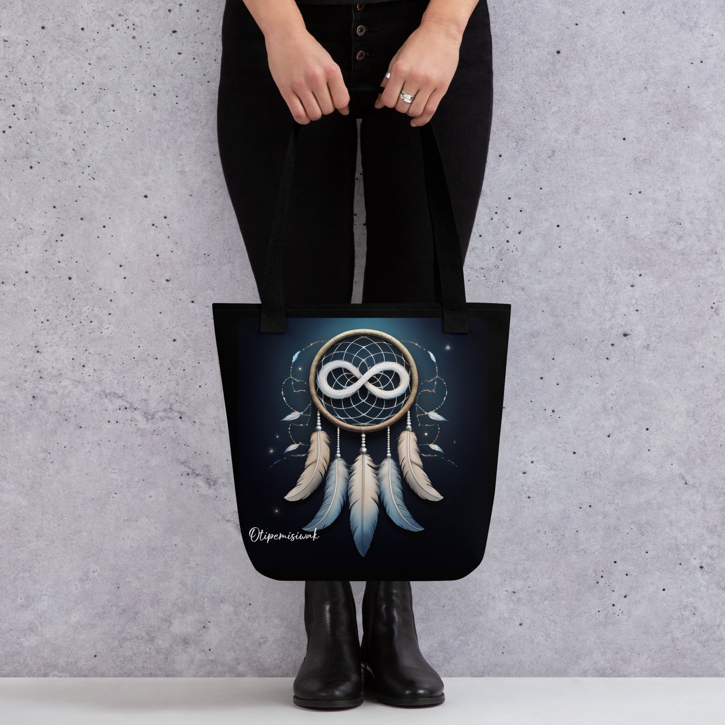 Otipemisiwak Dream Catcher Tote bag