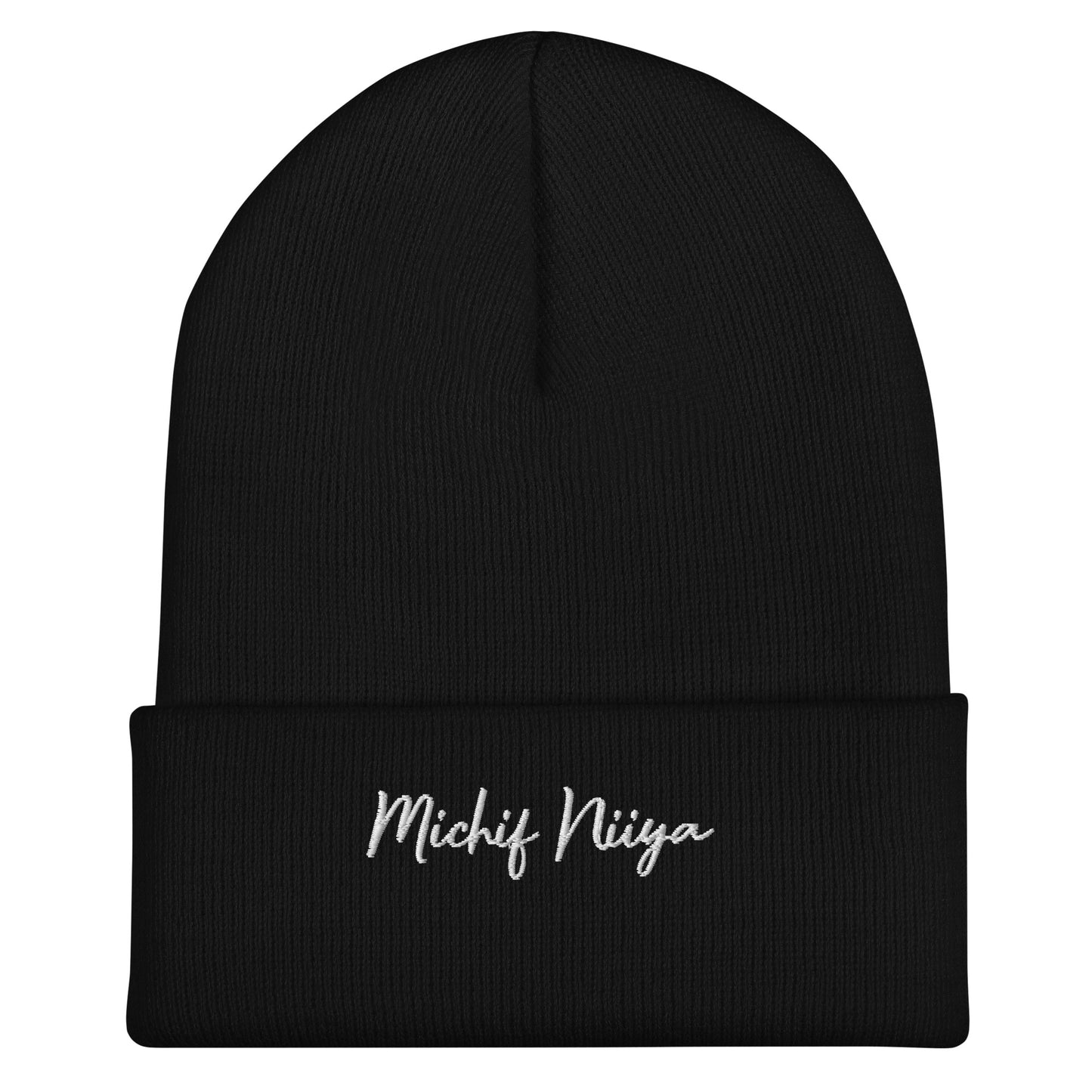 "Michif Niiya" Embroidered Cuffed Beanie - in 4 colour options