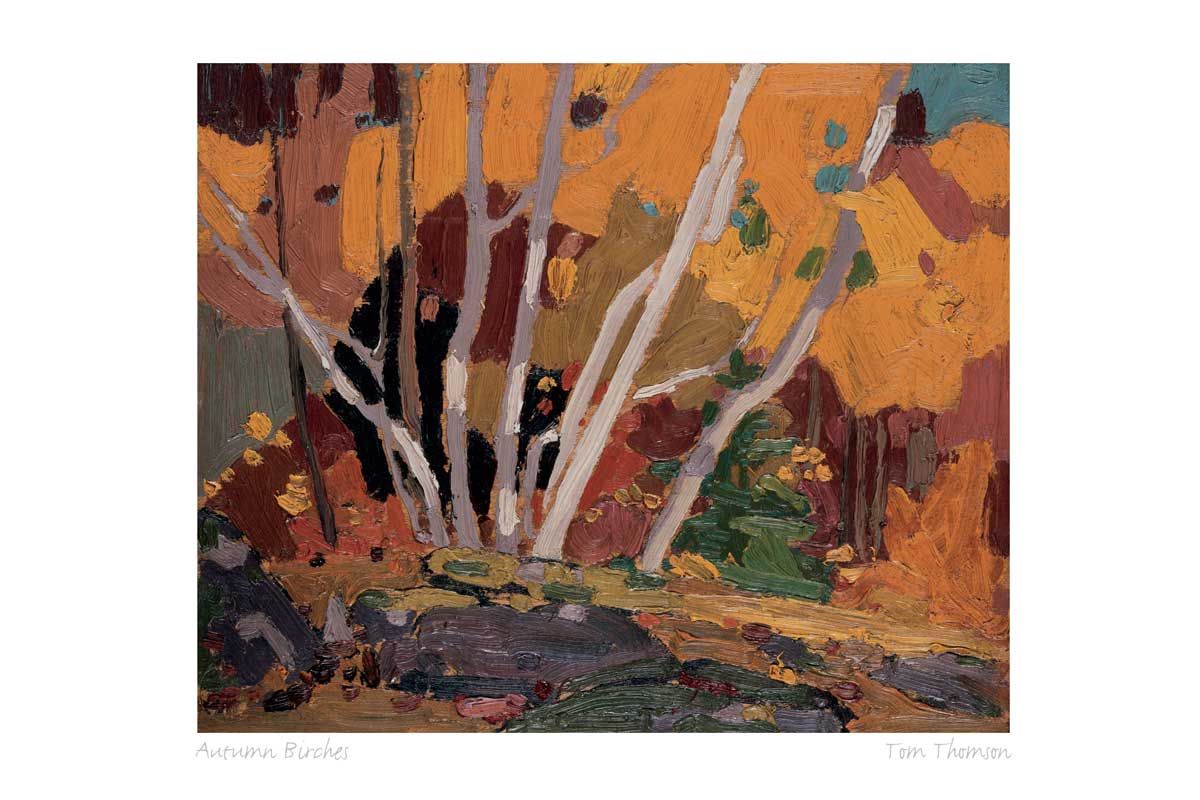 TOM THOMPSON Framed Art Card Collection - Choose from a selection of 13 prints