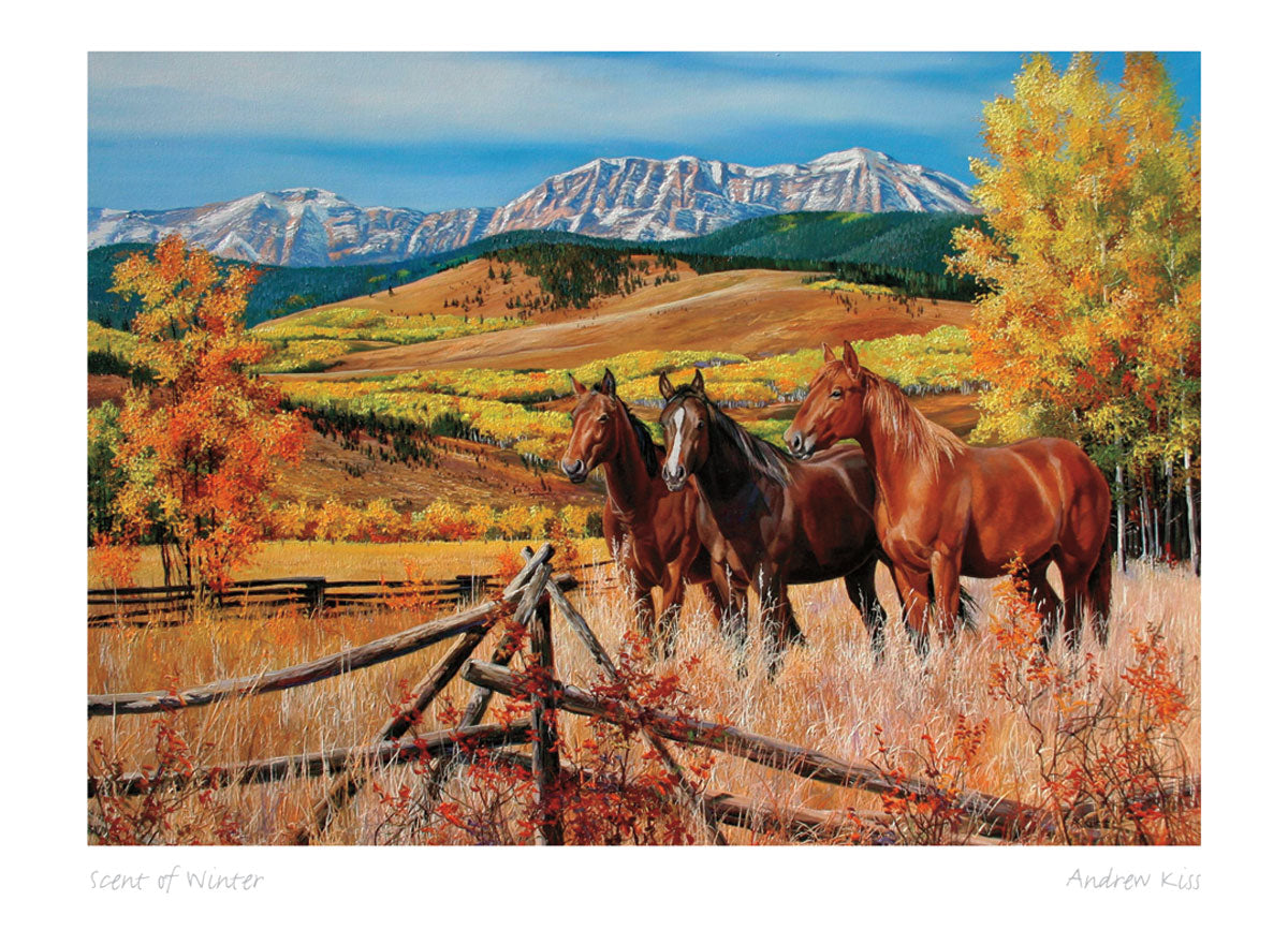 ANDREW KISS Framed Art Card Collection - Choose from a selection of 21 prints