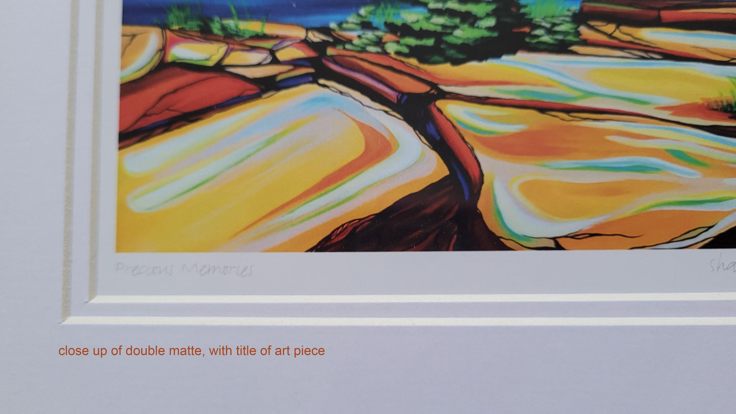 RONNIE SIMON Framed Art Card Collection - Choose from a selection of 10 different prints