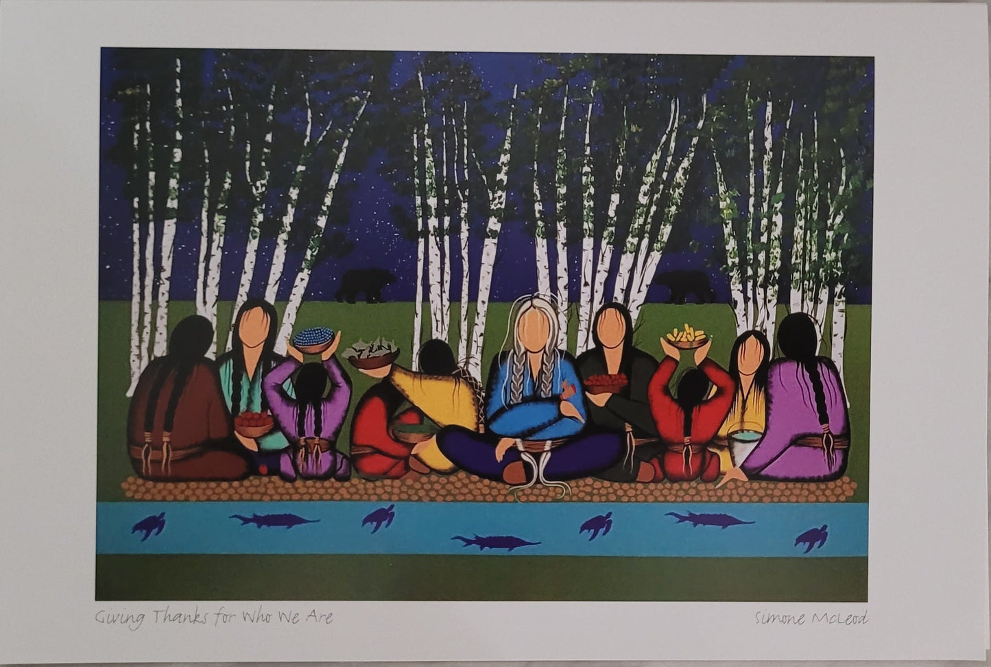 "Giving Thanks for Who We Are" Art Card