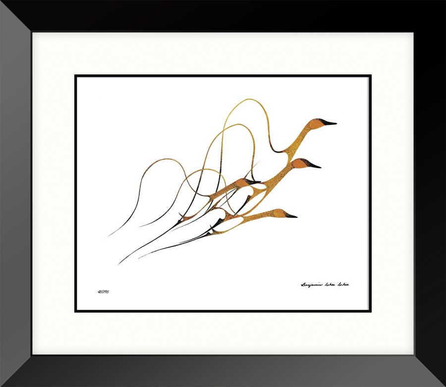 LIMITED EDITION ART PRINT - Spring Flight by Benjamin Chee Chee - SOLD OUT