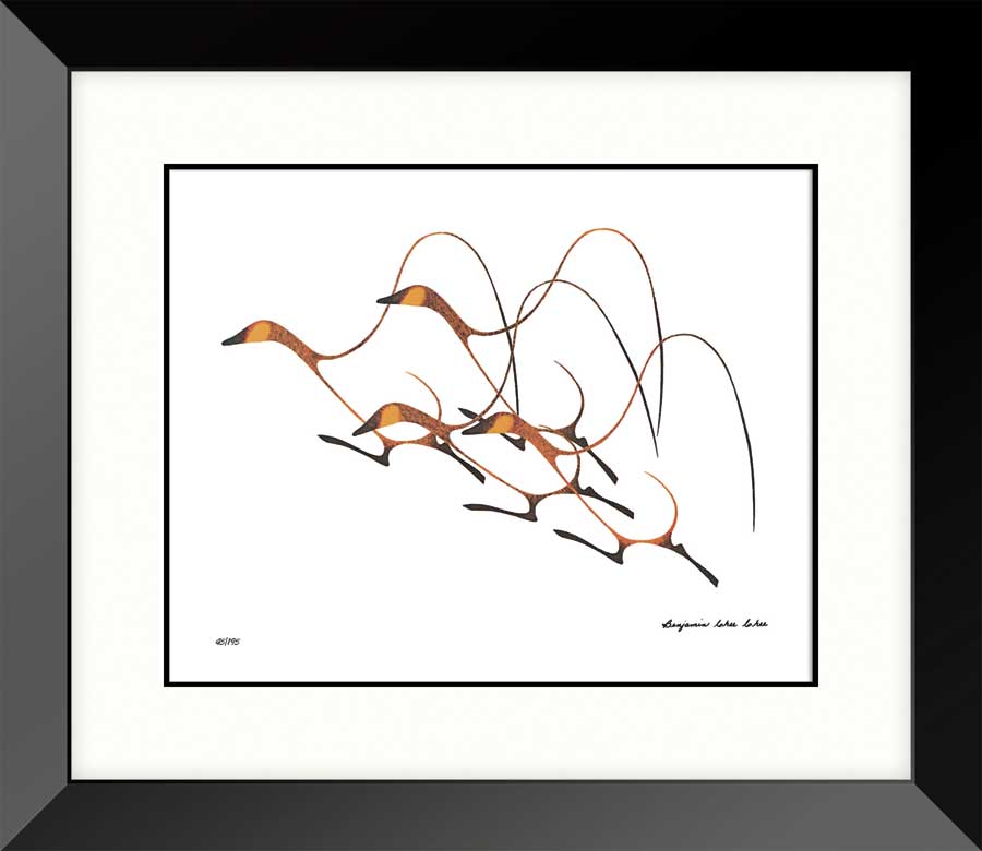 LIMITED EDITION ART PRINT - Autumn Flight by Benjamin Chee Chee