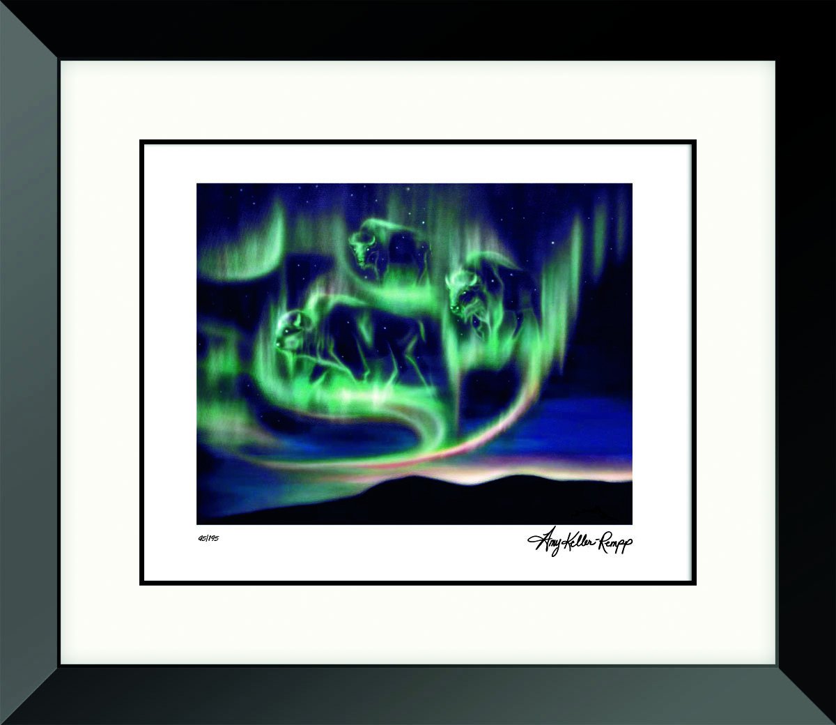 LIMITED EDITION ART PRINT - Sky Dance Buffalo by Amy Keller-Rempp
