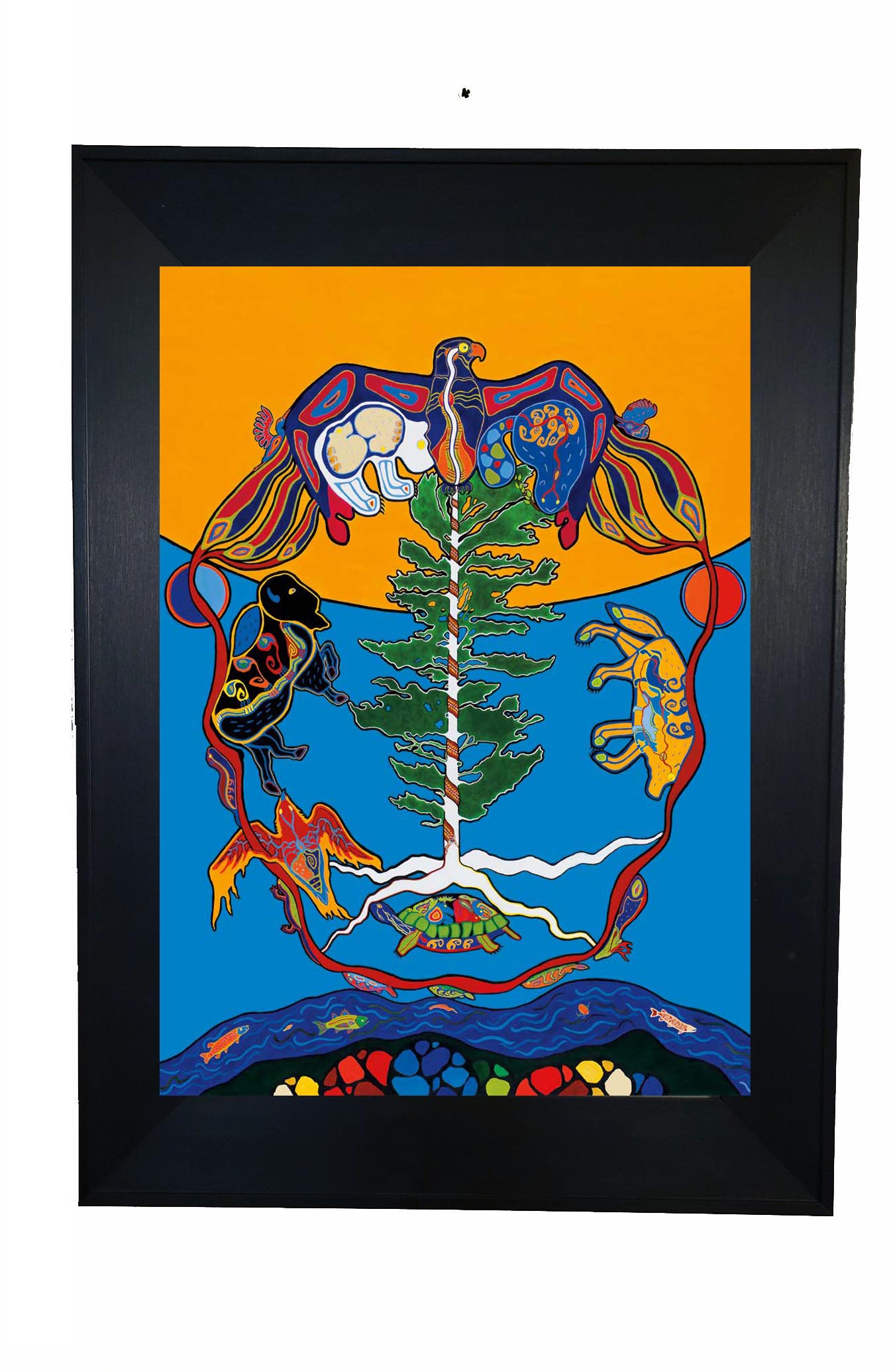 Wall Art - Love - The Great Tree of Life by Kristy Cameron