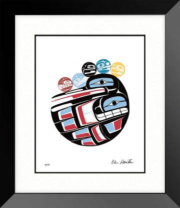 LIMITED EDITION ART PRINT - Family I by Ben Houstie