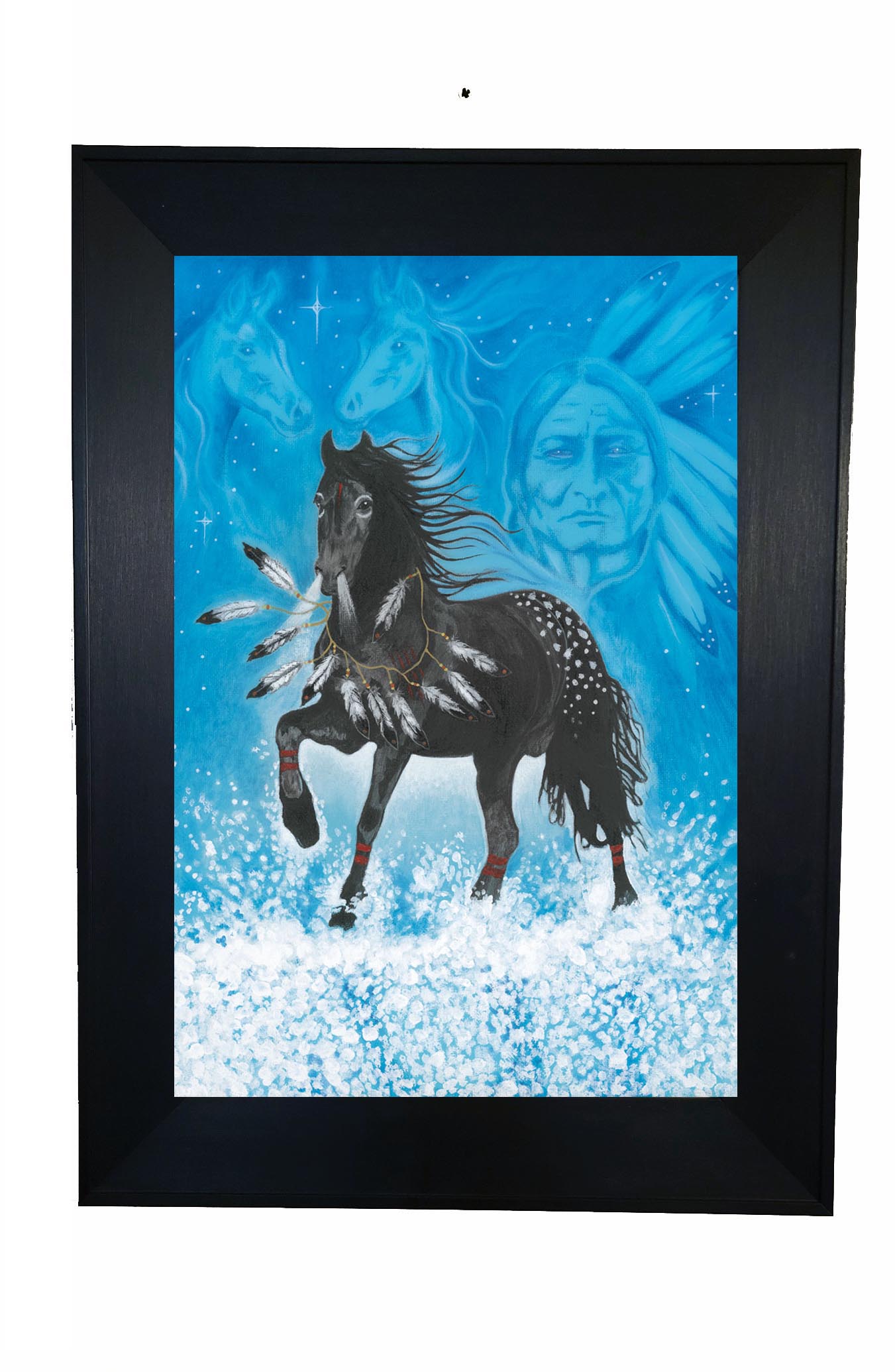 Wall Art - Black Beauty by Hubert V Billy