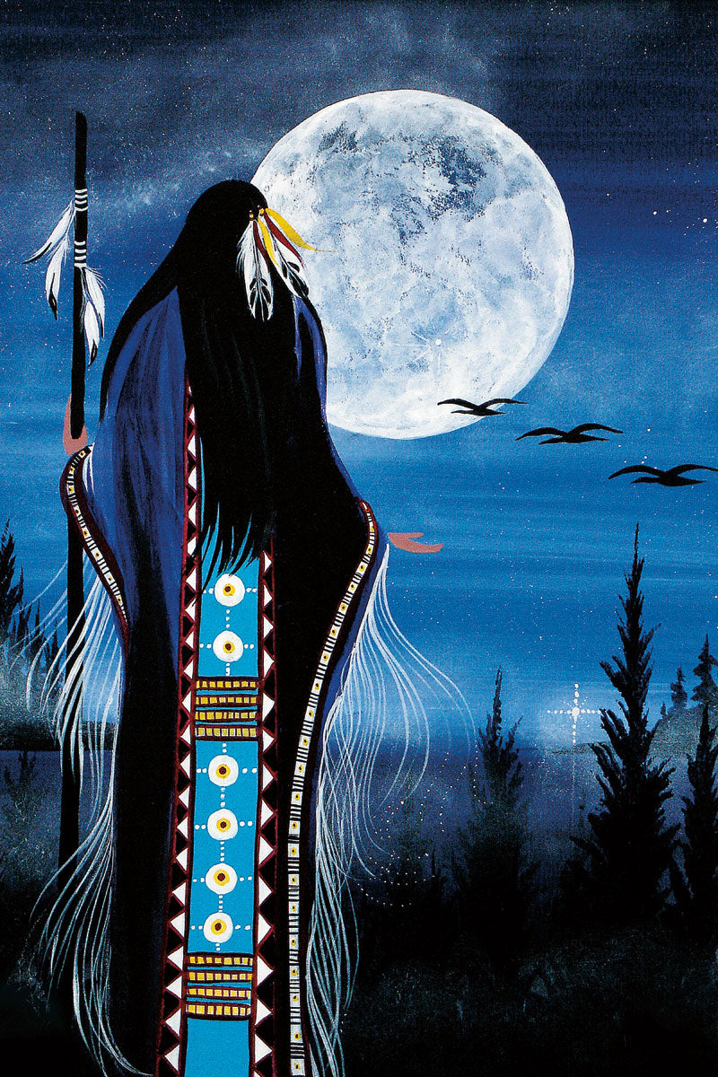 Wall Art - Evening Star Woman by Betty Albert