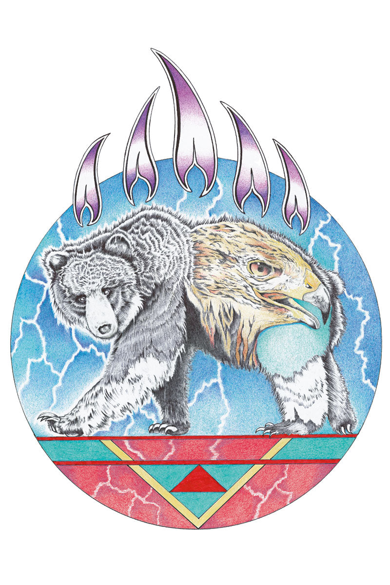 Wall Art - Spirit Bear by Hubert V Billy