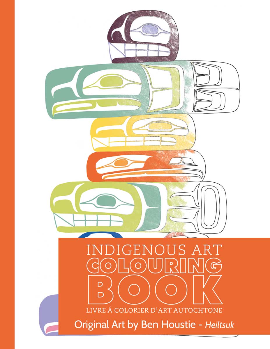 Colouring Book with art by Ben Houstie