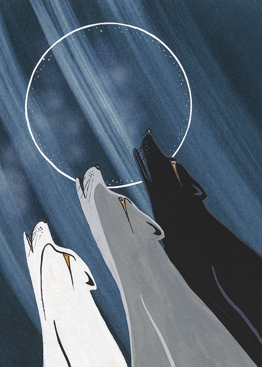 LIMITED EDITION ART PRINT - Pack Song by Rick Beaver