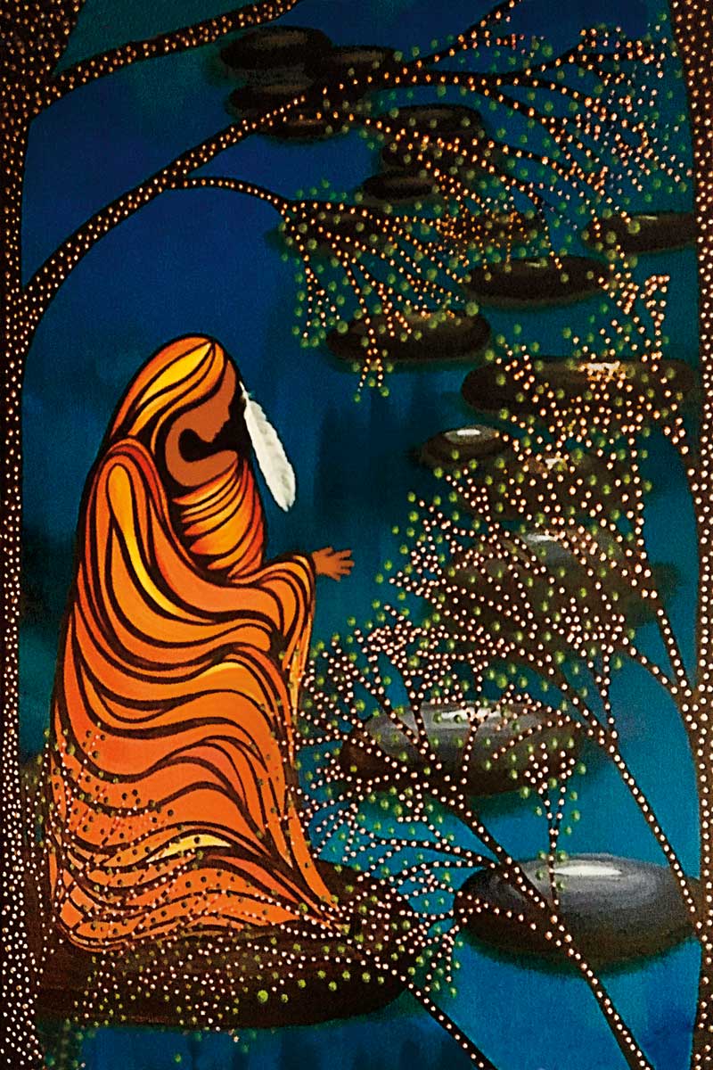 Wall Art - Water Prayers by Betty Albert