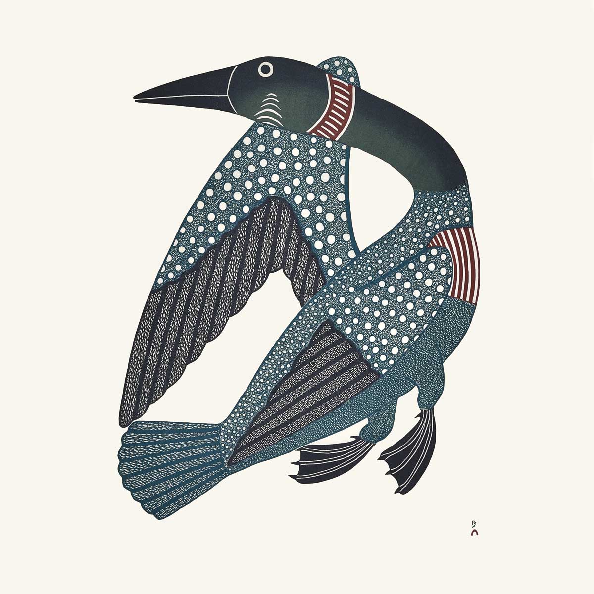 KENOJUAK ASHEVAK Framed Art Card Collection - Choose from a selection of 13 prints