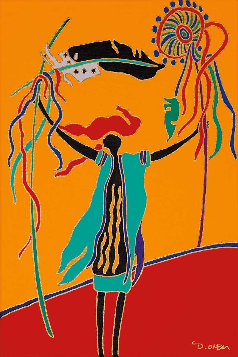 Wall Art - The Healer by Dawn Oman