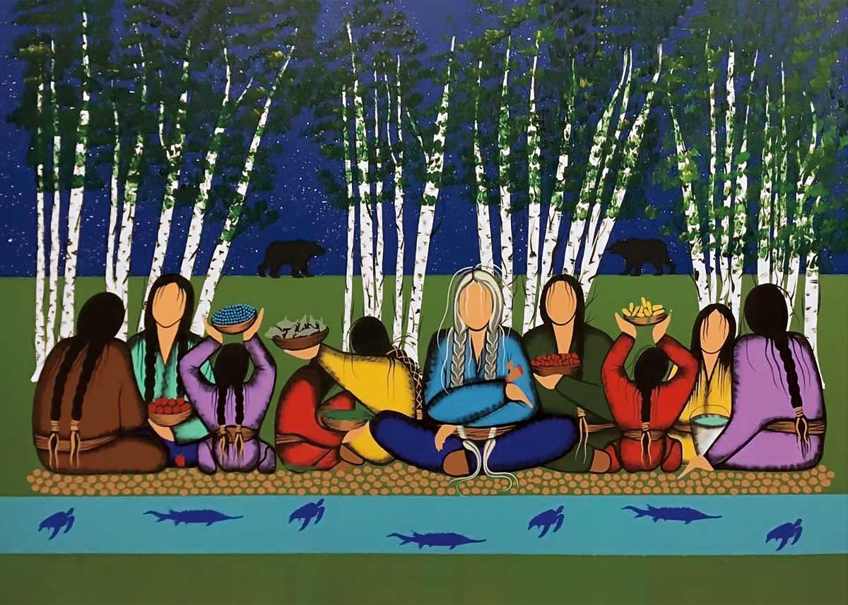 "Giving Thanks for Who We Are" Art Card