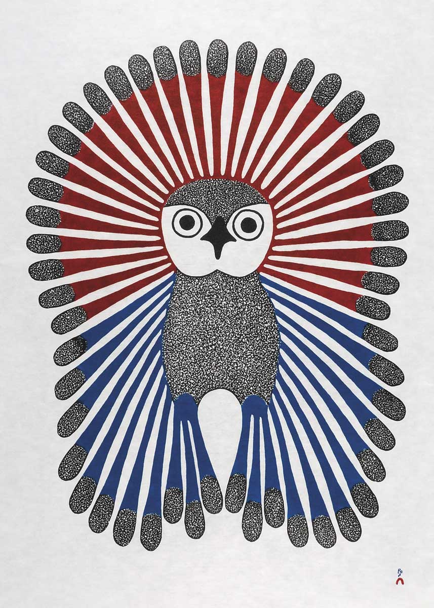 KENOJUAK ASHEVAK Framed Art Card Collection - Choose from a selection of 13 prints