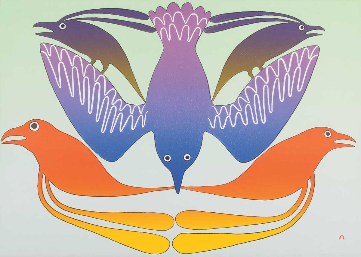 KENOJUAK ASHEVAK Framed Art Card Collection - Choose from a selection of 13 prints