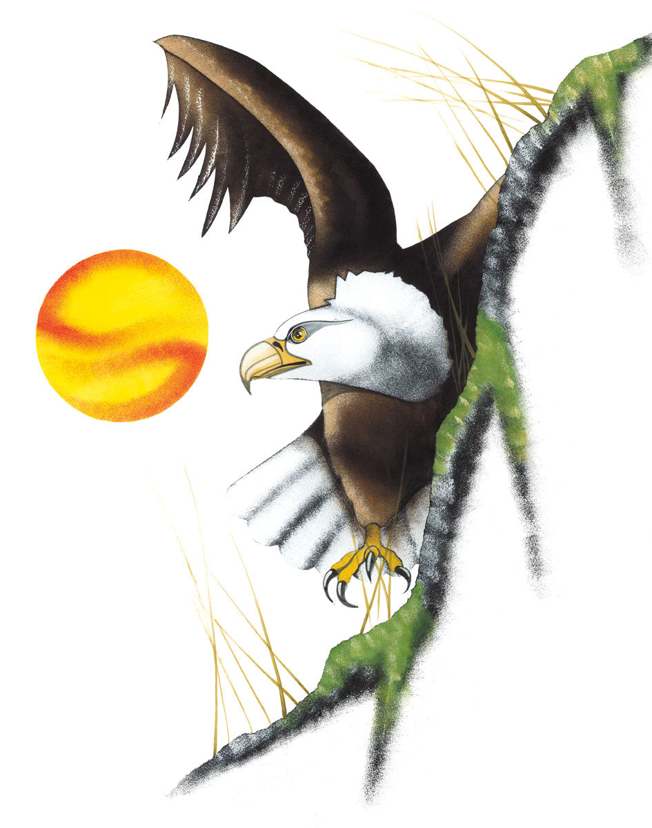 LIMITED EDITION ART PRINT - Majestic Hunter by Garnet Tobacco