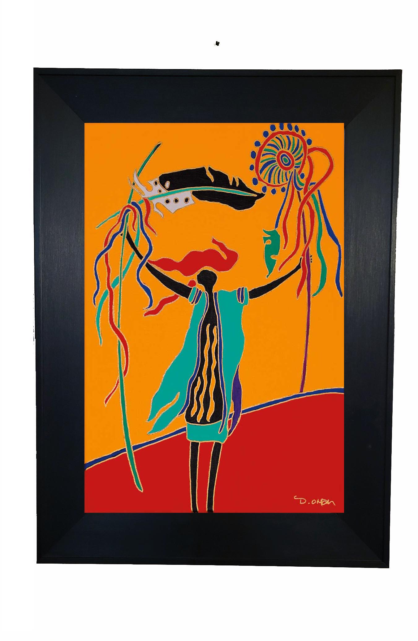Wall Art - The Healer by Dawn Oman