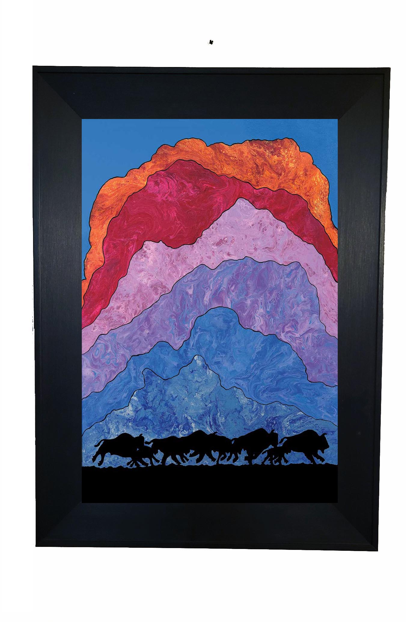 Wall Art - Thunder by Victoria McKinney