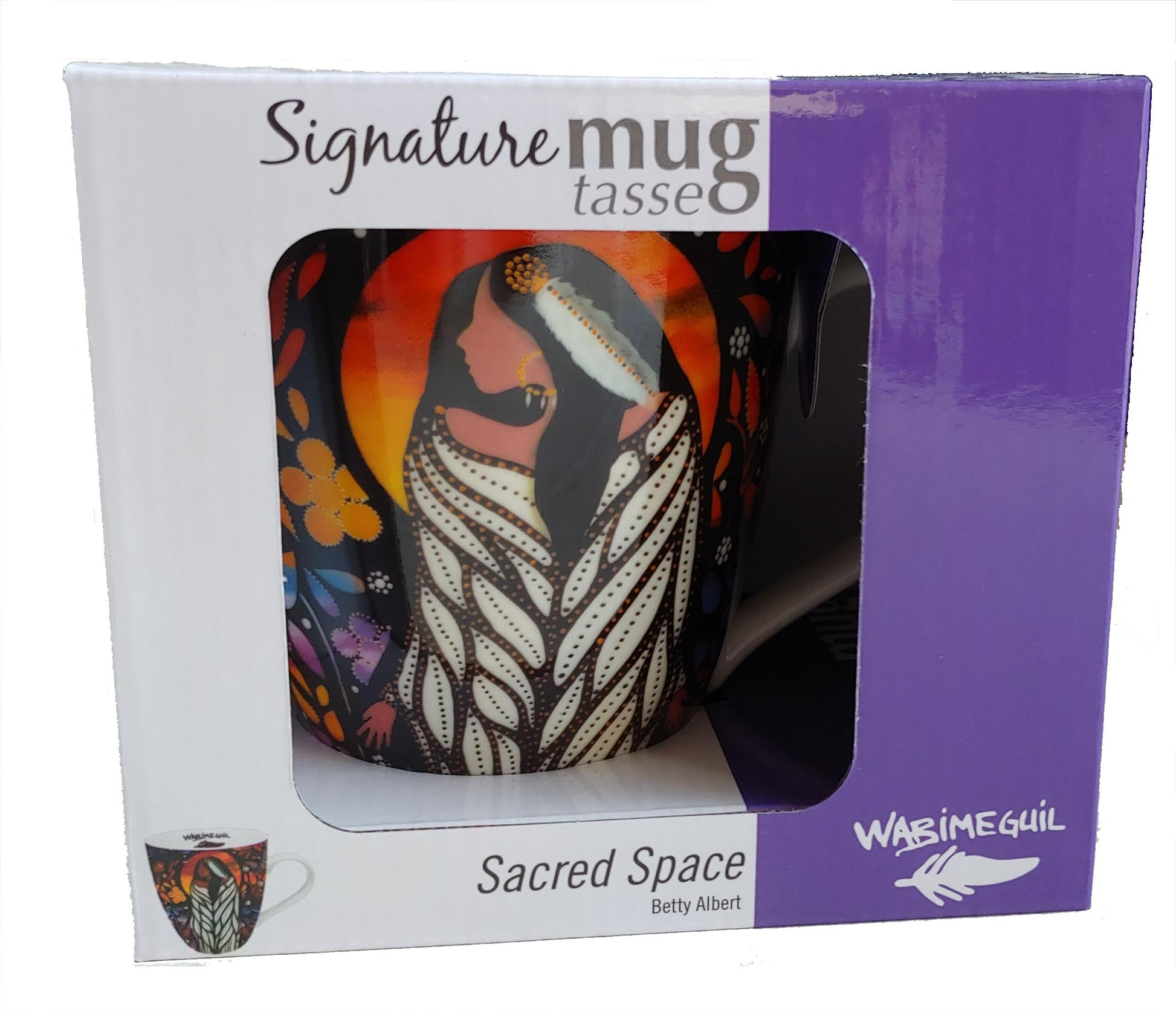 Sacred Space 18 oz Mug Cree artist Betty albert