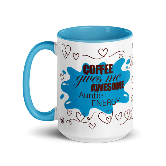 Indigenous coffee mug -Awesome Aunty - Canadian Art Gifts