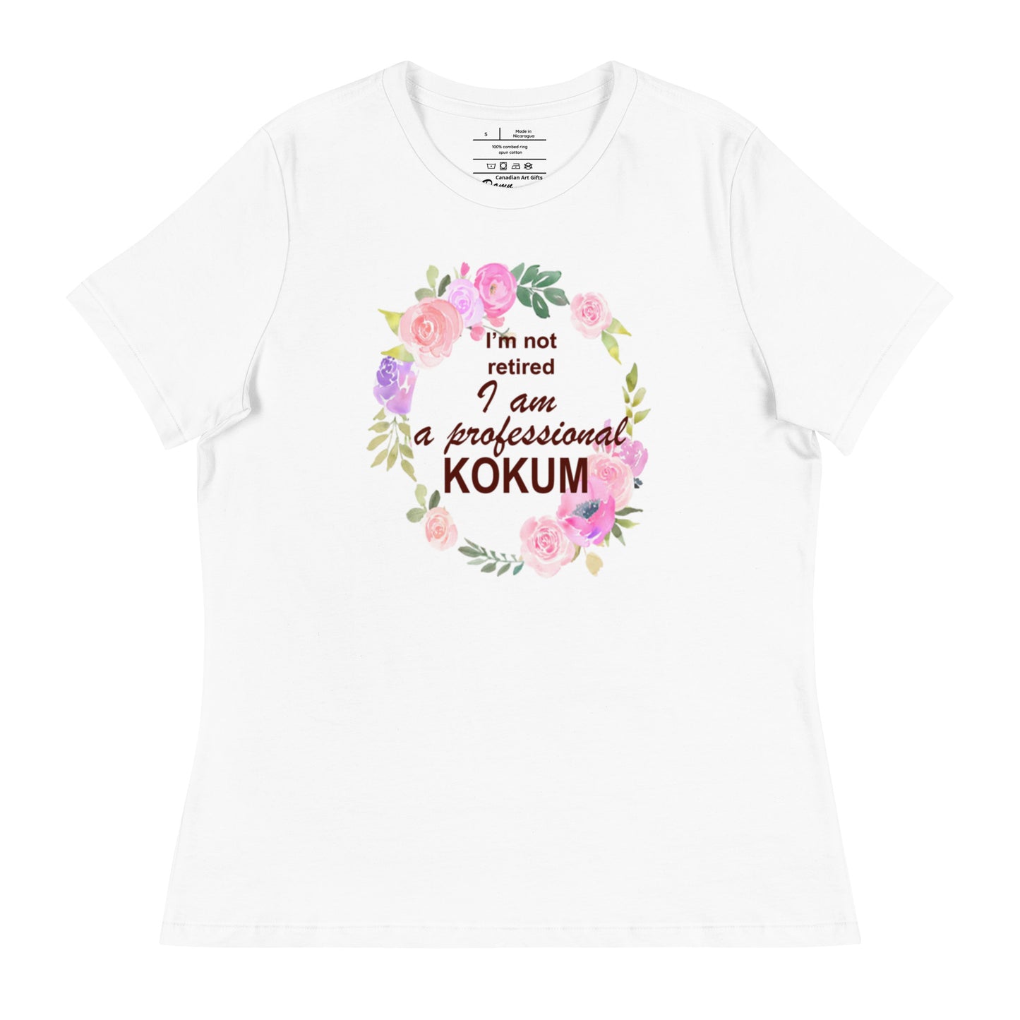 Professional Kokum white tshirt