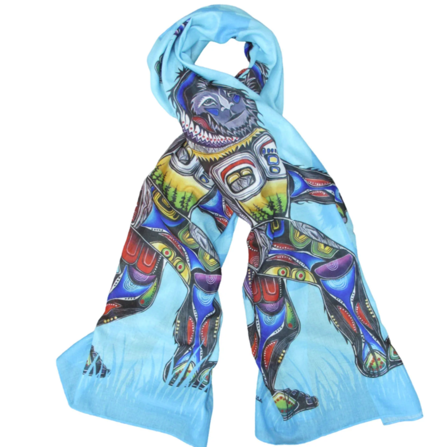 Jessica Somers sasquatch scarf