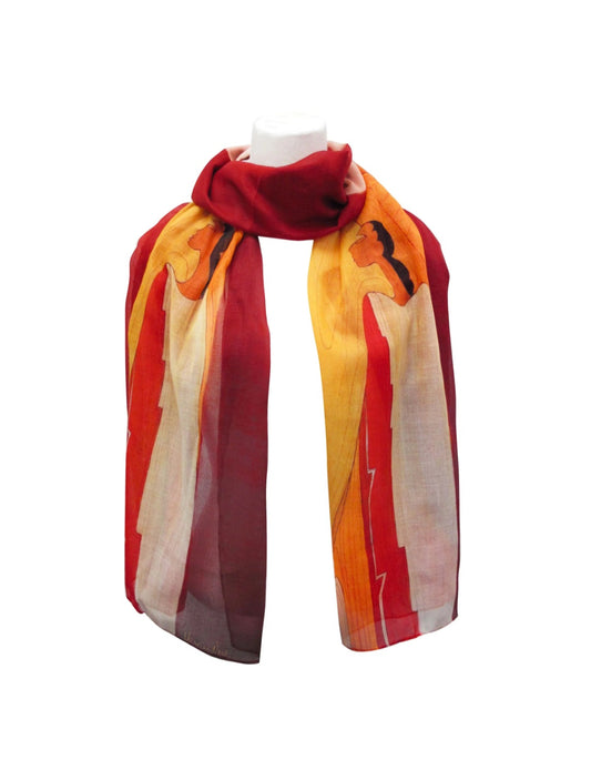 "Hope" Lightweight Scarf, artwork by Native artist Maxine Noel