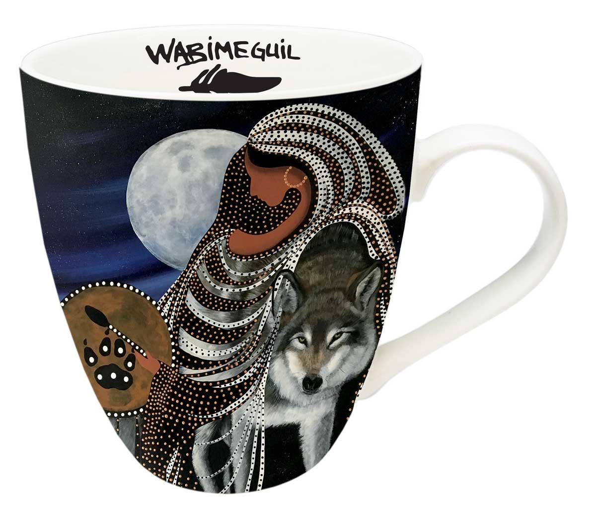 "Shape Shifter" 18 oz Mug by Native Artist Betty Albert