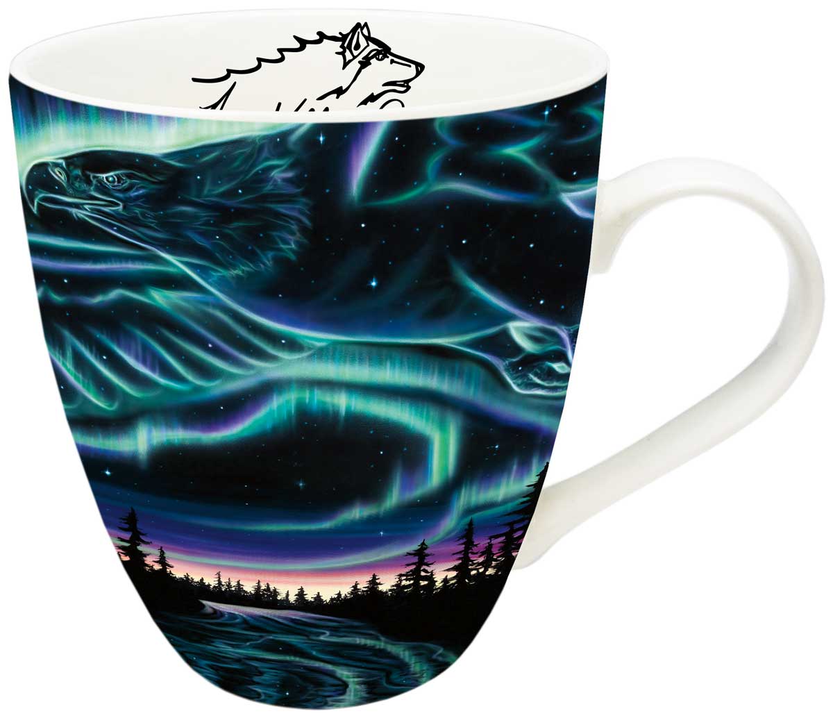 Métis artist, indigenous art, Native American art Aurora, Northern Lights