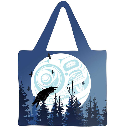 "Raven Moon" Reusable Shopping Bag by Mark Preston