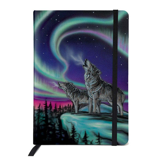 "Sky Dance - Wolf Song" Journal by Metis artist Amy Keller-Rempp