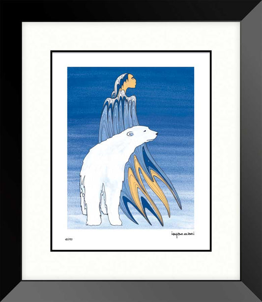 LIMITED EDITION ART PRINT - Mother Winter by Native Artist Maxine Noel