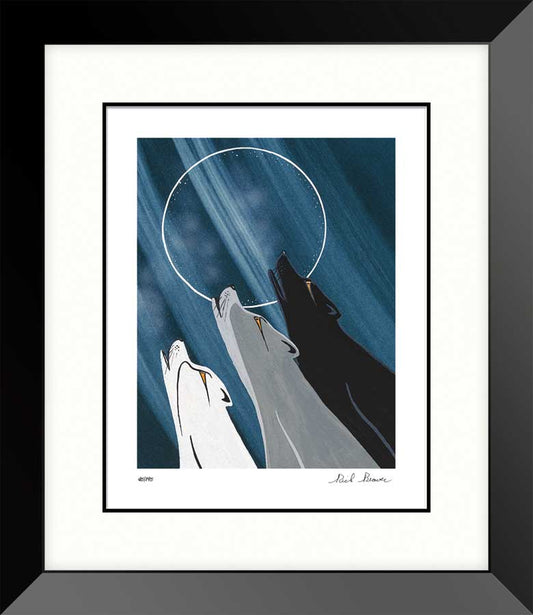 LIMITED EDITION ART PRINT - Pack Song by Rick Beaver
