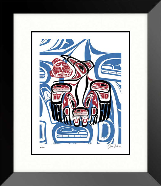 LIMITED EDITION ART PRINT -  Raven Releasing the Sun by Todd Baker
