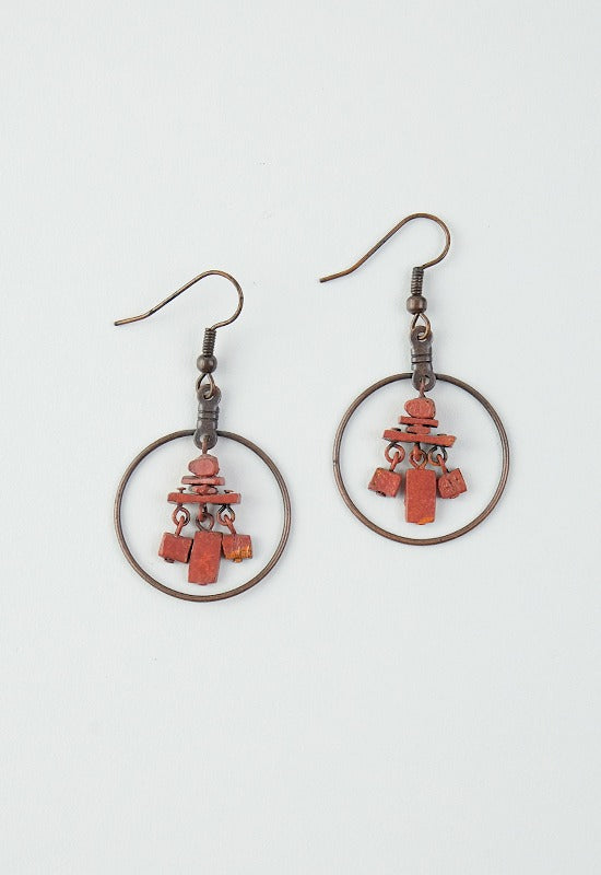 Inukshuk earrings