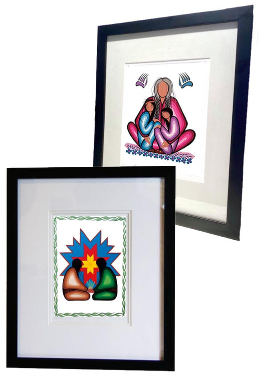 SIMONE MCLEOD Framed Art Card Collection - Choose from a selection of 19 different prints